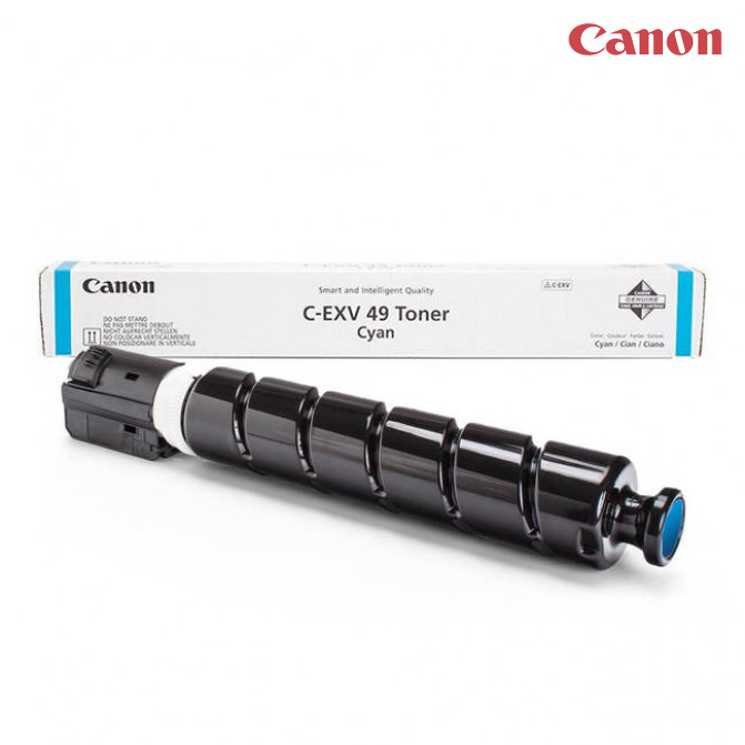 Тонер картридж Canon C-EXV49 Cyan Original