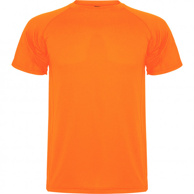 Детская футболка Roly MonteCarlo 150 Orange 12 (Синтетика)