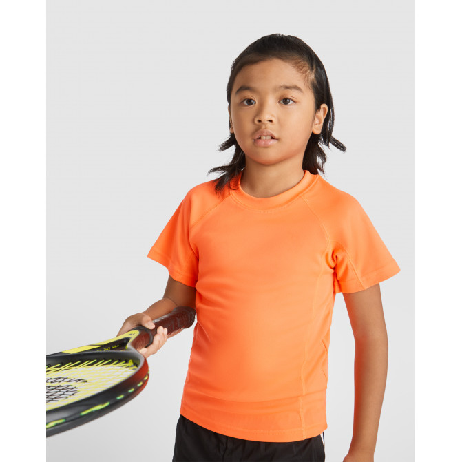 Детская футболка Roly MonteCarlo 150 Orange 12 (Синтетика)