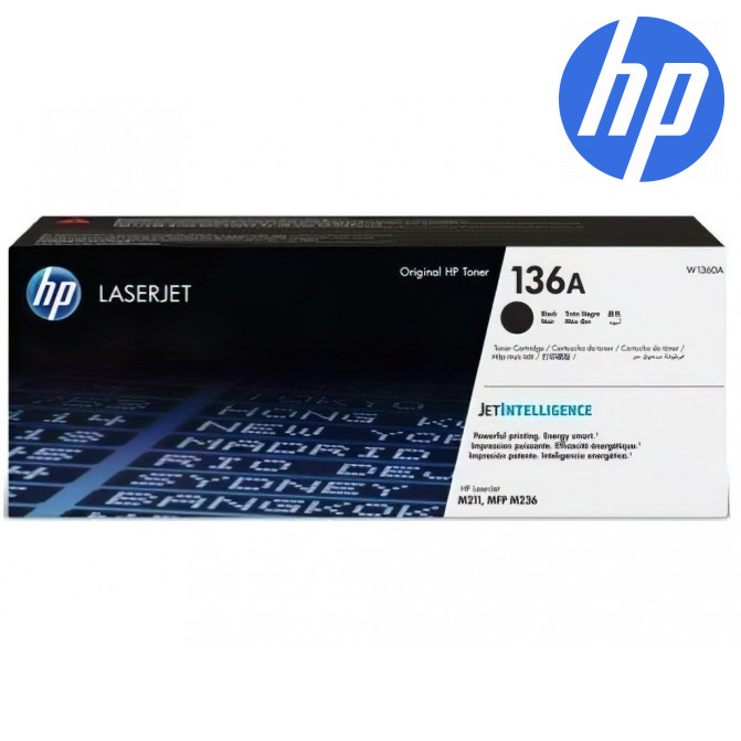 Cartuș laser HP 136A (W1360A) M211/M236 Black Original (fara cutie)