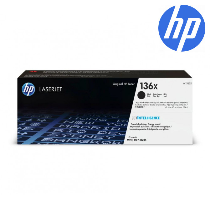 Cartuș laser HP 136X (W1360X) M211/M236 Black Original