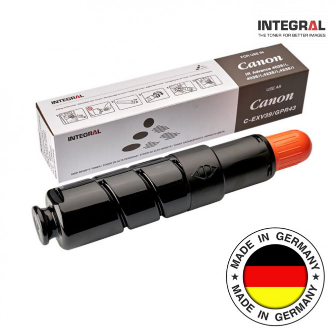 Тонер картридж Canon C-EXV39/GPR-43 IR Advance 4025i/4035i/4225i/4235i 30.2K Integral