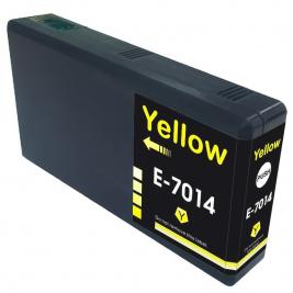 Картридж струйный Epson T7014 Yellow