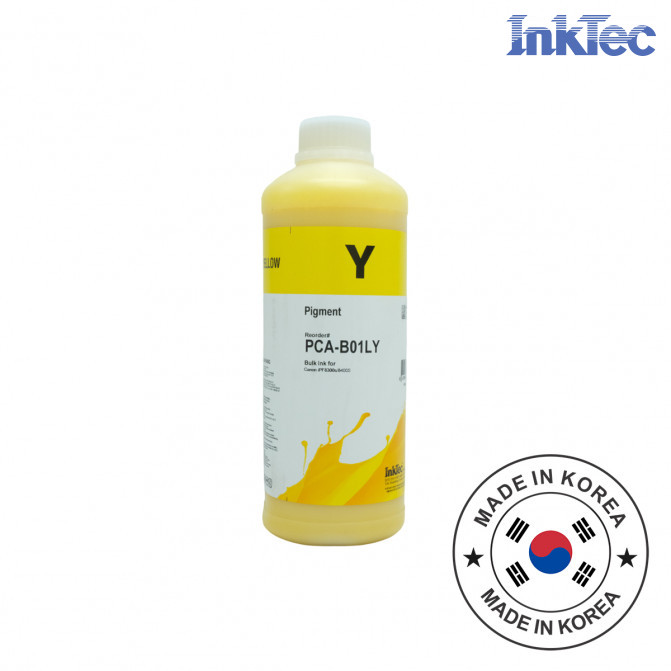 Cerneala InkTec Canon IPF710/TM-240/IPF610/TM200/TM300/TC-20/TC-20M Yellow Pigment 1000 ml PCA-B01LY
