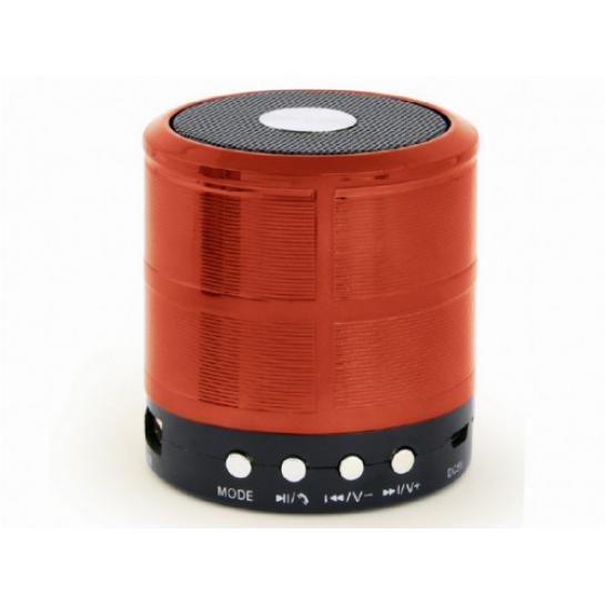 Boxă portativă Gembird SPK-BT-08-R, Bluetooth Portable Speaker, 3W (1x3W) RMS, Bluetooth