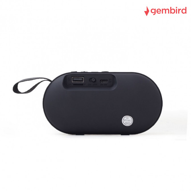 Беспроводная колонка Gembird SPK-BT-11-GR, Bluetooth Portable Speaker, 3W RMS, Bluetooth