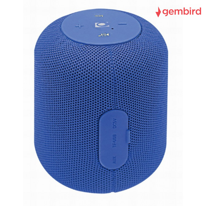 Boxă portativă Gembird SPK-BT-15-B, Bluetooth Portable Speaker, 5W RMS, Bluetooth