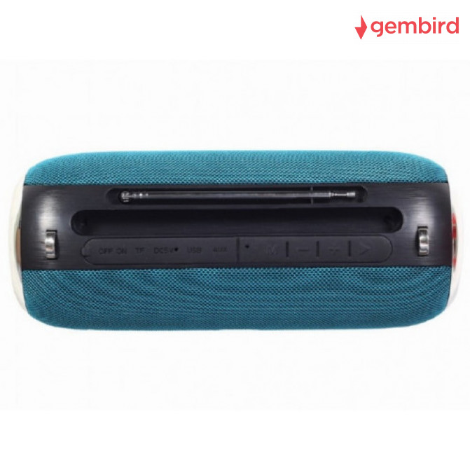 Беспроводная колонка Gembird SPK-BT-17, Portable Bluetooth speaker with FM-radio, 10W (2x5W) RMS, Bluetooth