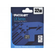 Card de Memorie 32GB microSD Class10 U1 UHS-I + SD adapter  Patriot LX Series microSD, Up to 80MB/s