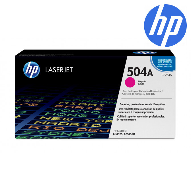 Картридж лазерный HP CLJ CP3525 (CE253A) Magenta Original