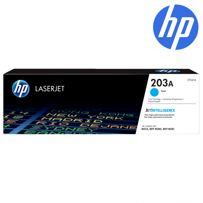 Картридж лазерный HP 203A (CF541A) Cyan Original