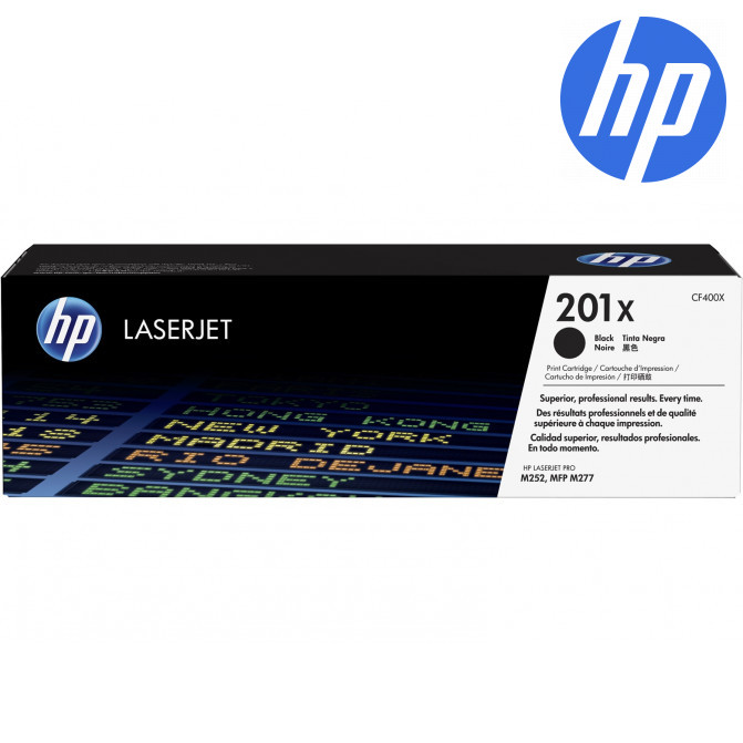 Картридж лазерный HP 201X (CF400X) Black Original
