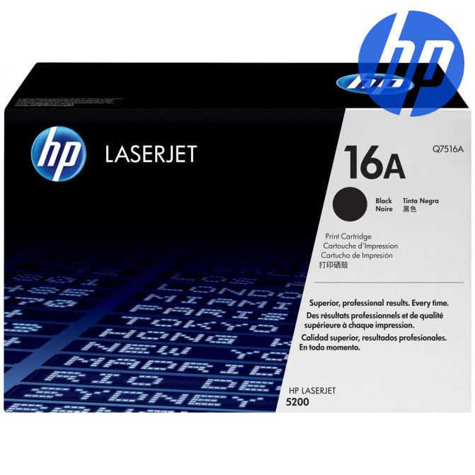 Картридж лазерный HP LJ 5200  (Q7516A) Black Original