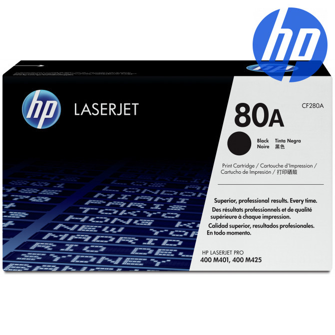 Картридж лазерный HP 80A (CF280A) Black Original