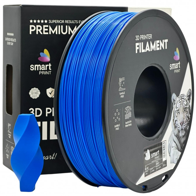 Филамент для 3D-принтера ABS+, Smart Print FG-S4-E1, Blue, 1.75 мм, 1кг
