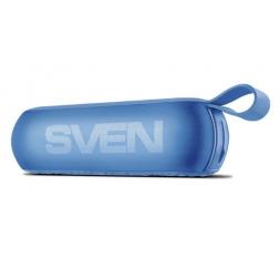 Колонки SVEN PS-75 Blue, Bluetooth, FM, USB, microSD, 6w, Li-ion 1200mAh, Mic, DC 5 V