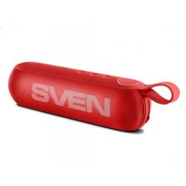 Колонки SVEN PS-75 Red, Bluetooth, FM, USB, microSD, 6w, Li-ion 1200mAh, Mic, DC 5 V