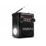 Boxe SVEN Tuner SRP-355  Black/Red, 3w, FM, USB, SD/microSD, flashlight