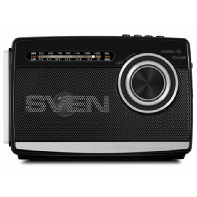 Boxe SVEN Tuner SRP-535  3W, FM/AM/SW, USB, microSD, flashlight, battery