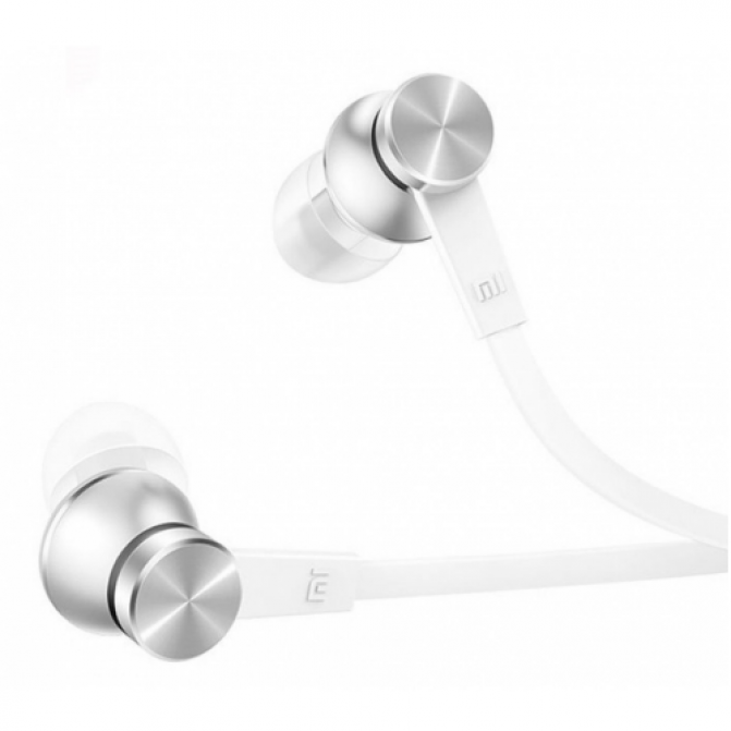 Наушники Xiaomi Mi in-Ear Basic, Matte Silver