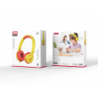 Наушники XO Kids EP47 Red-Yellow, stereo