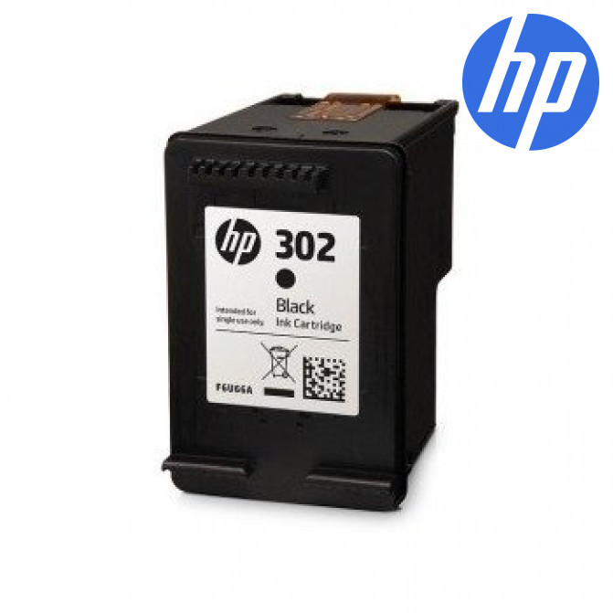 Cartuș cu jet de cerneală Original HP №302 (F6U66AE) Black