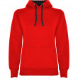 Толстовка Roly Urban Woman Sky Red/Vigore Black XL