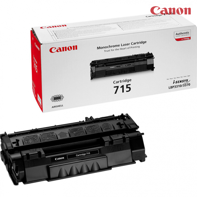 Cartuş laser Canon 715 (HP Q7553A) Black Original