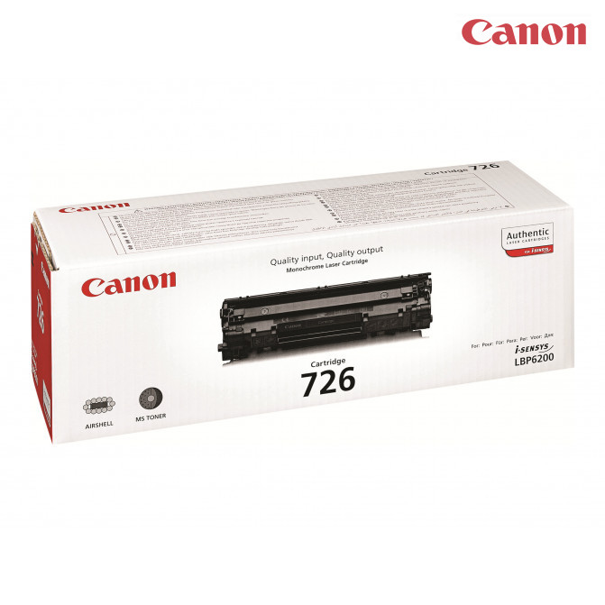 Cartuş laser Canon 726 (HP CE278A) Black Original
