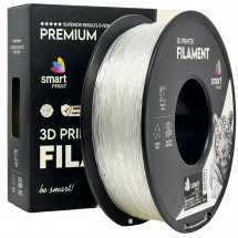 Filament pentru imprimanta 3D Smart Print FG-S126-E1, TPU, Transparent, 1.75 мм, 1кг