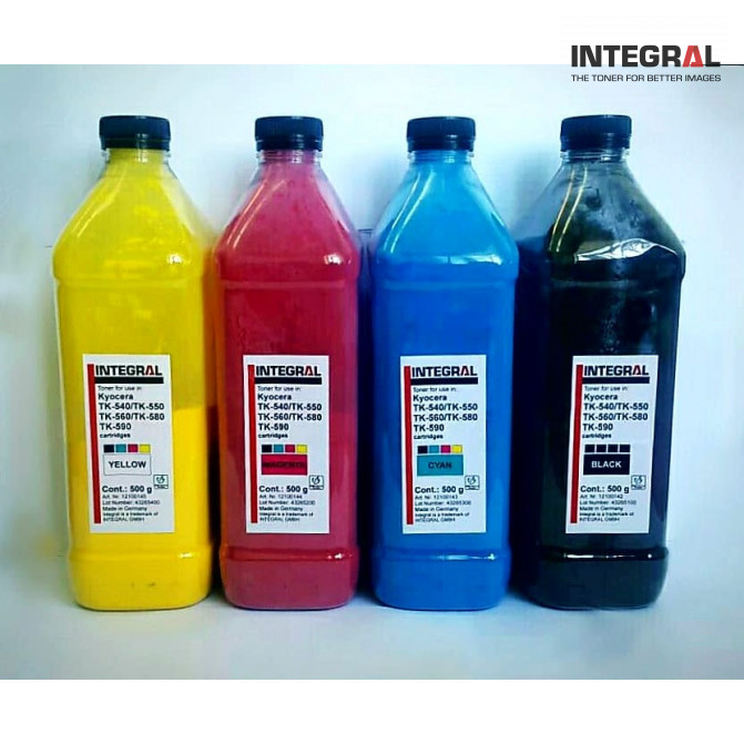 Toner Kyocera TK-5220/TK-5230/TK-5240 (M5526/M5521/MA2100) Magenta, 500g bottle Integral