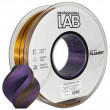 Филамент для 3D-принтера Silk PLA, FG-P108-E1 ProfLab, Black-Gold-Purple, 1.75 мм, 1кг