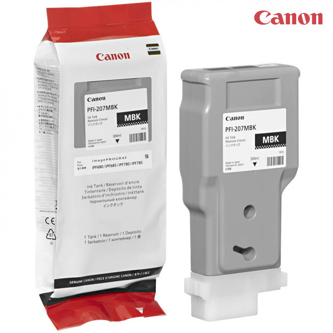 Cartuș Canon PFi-207 MBk (300ml)