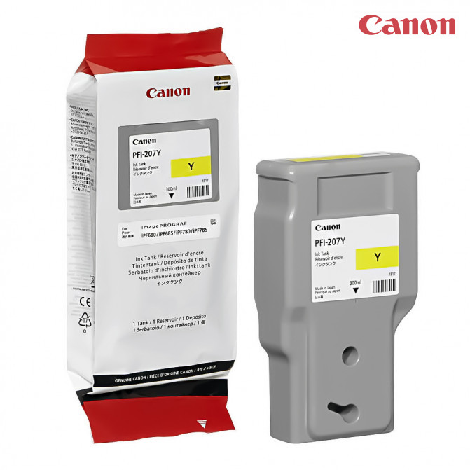 Cartuș Canon PFi-207 Y (300ml)