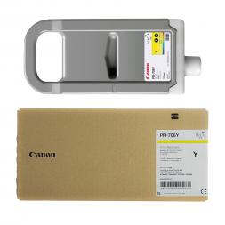 Картридж струйный Canon PFi-706 Y (700мл)