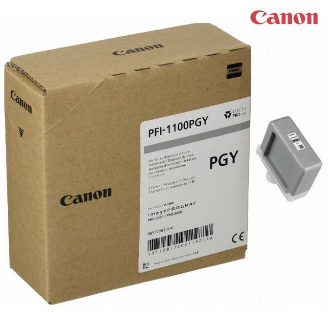 Картридж струйный Canon PFi-1100 Photo Grey