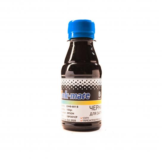 Cerneala InkMate pentru imprimante Epson 100 ml Black EIMB-801B