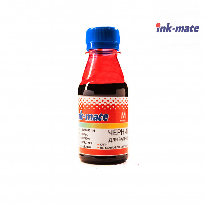 Cerneala InkMate pentru imprimante Epson 100 ml Magenta EIMB-801M