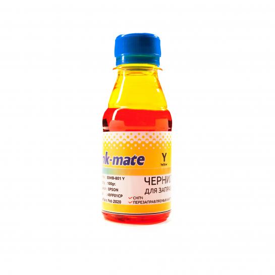 Cerneala InkMate pentru imprimante Epson 100 ml Yellow EIMB-801Y