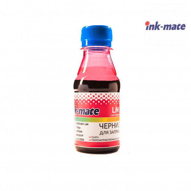 Cerneala InkMate pentru imprimante Epson 100 ml Light Magenta  EIMB-801LM