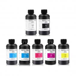 Cerneala OCBESTJET pentru imprimante UV 1750 ml Hard type (7 culori)