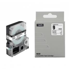 Cartuş Label Epson LK-3WBW/LC-3WBW Adhesive Black/White 9mm*9m Prospect