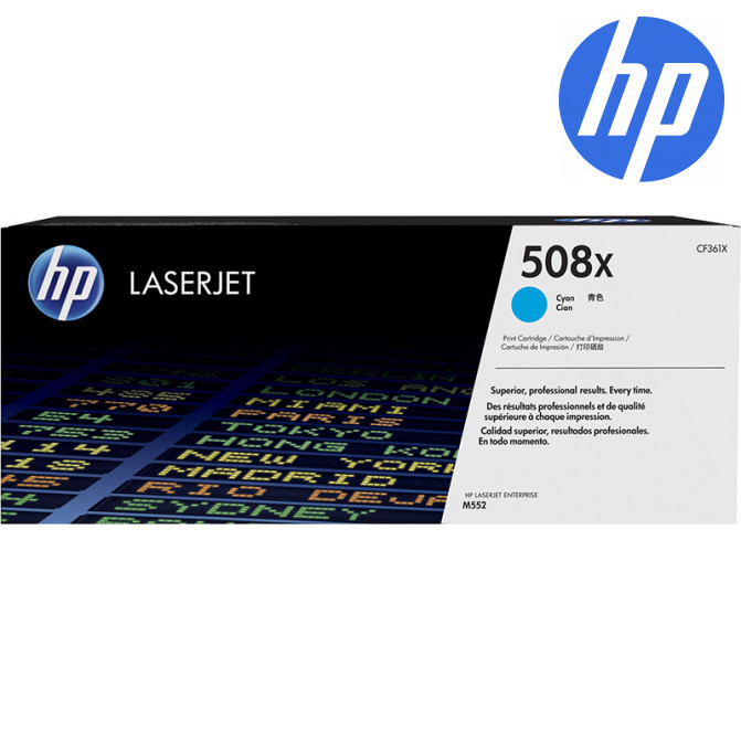 Cartuș laser  HP 508X (CF361X) Cyan Original