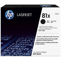 Картридж лазерный HP 81X (CF281X) Black Original