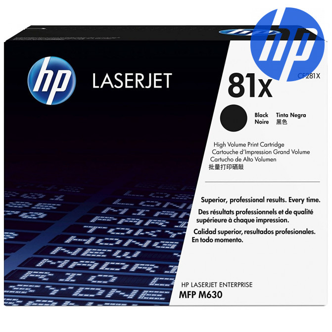Картридж лазерный HP 81X (CF281X) Black Original