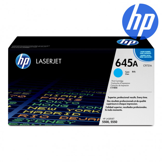 Картридж лазерный HP CLJ 5550 (C9731A) Cyan Original