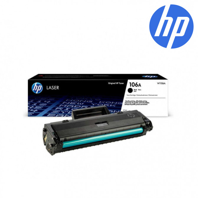 Картридж лазерный HP 106A (W1106A) Black Original