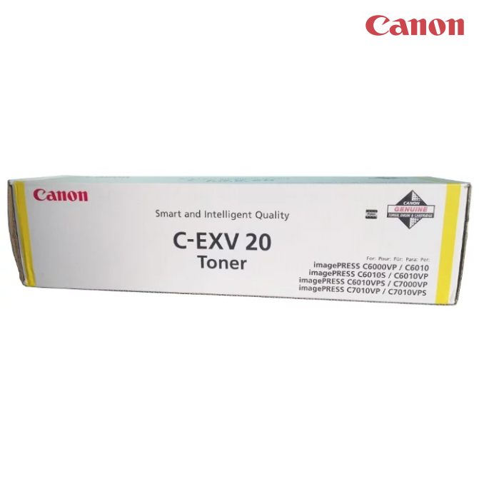 Toner cartridge Canon C-EXV20 Yellow Original