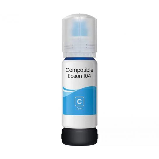 Cerneala Imagine Epson 104C C13T00P240 70 мл Cyan EcoTank ET-2710/2711/2712/2714/2715/2720/2721/2726/ET-4700