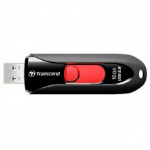 USB Flash 16GB USB2.0 Transcend "JetFlash 590", Black